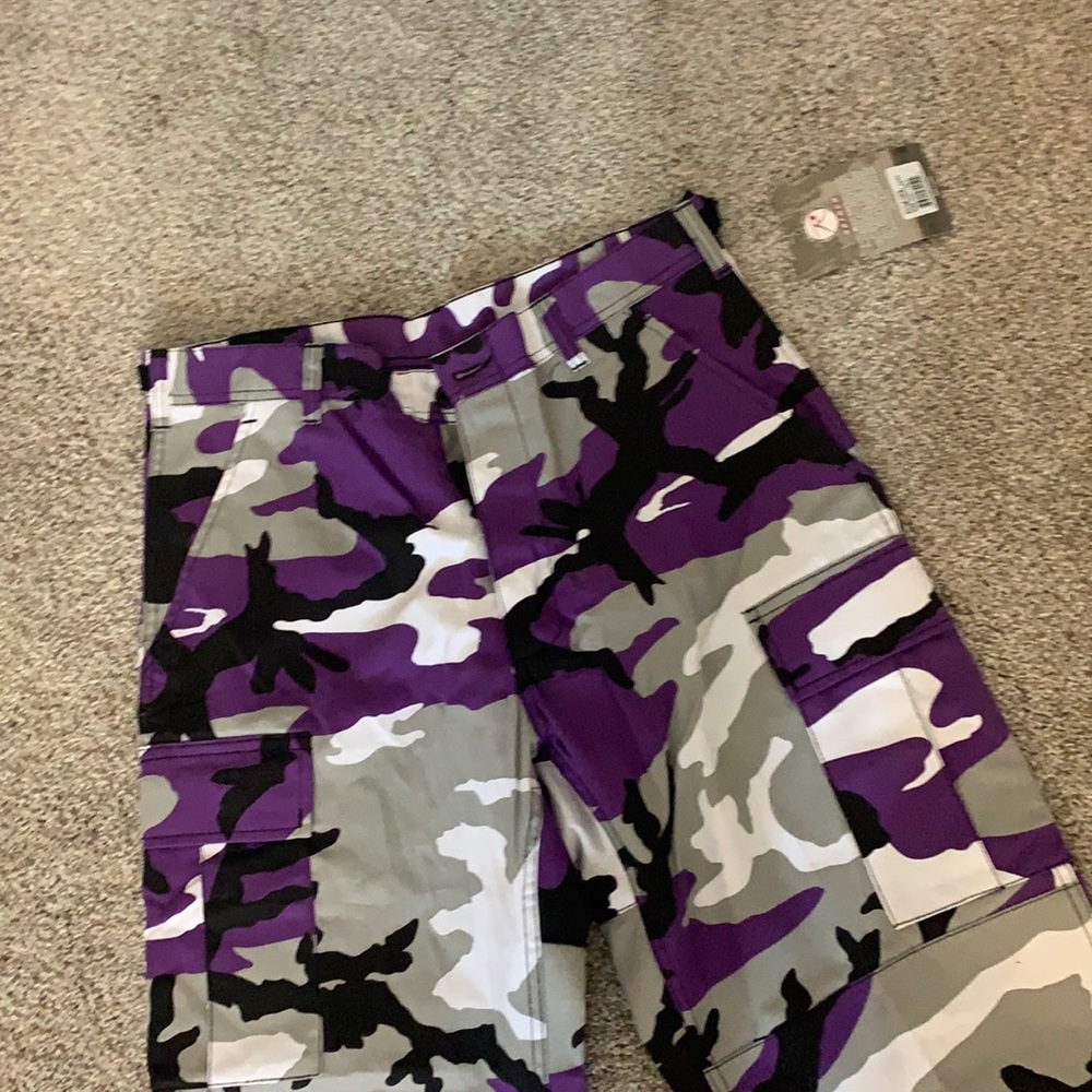 Purple camo ravens pants